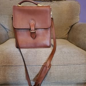 Shoulder  leather satchel Made in USA